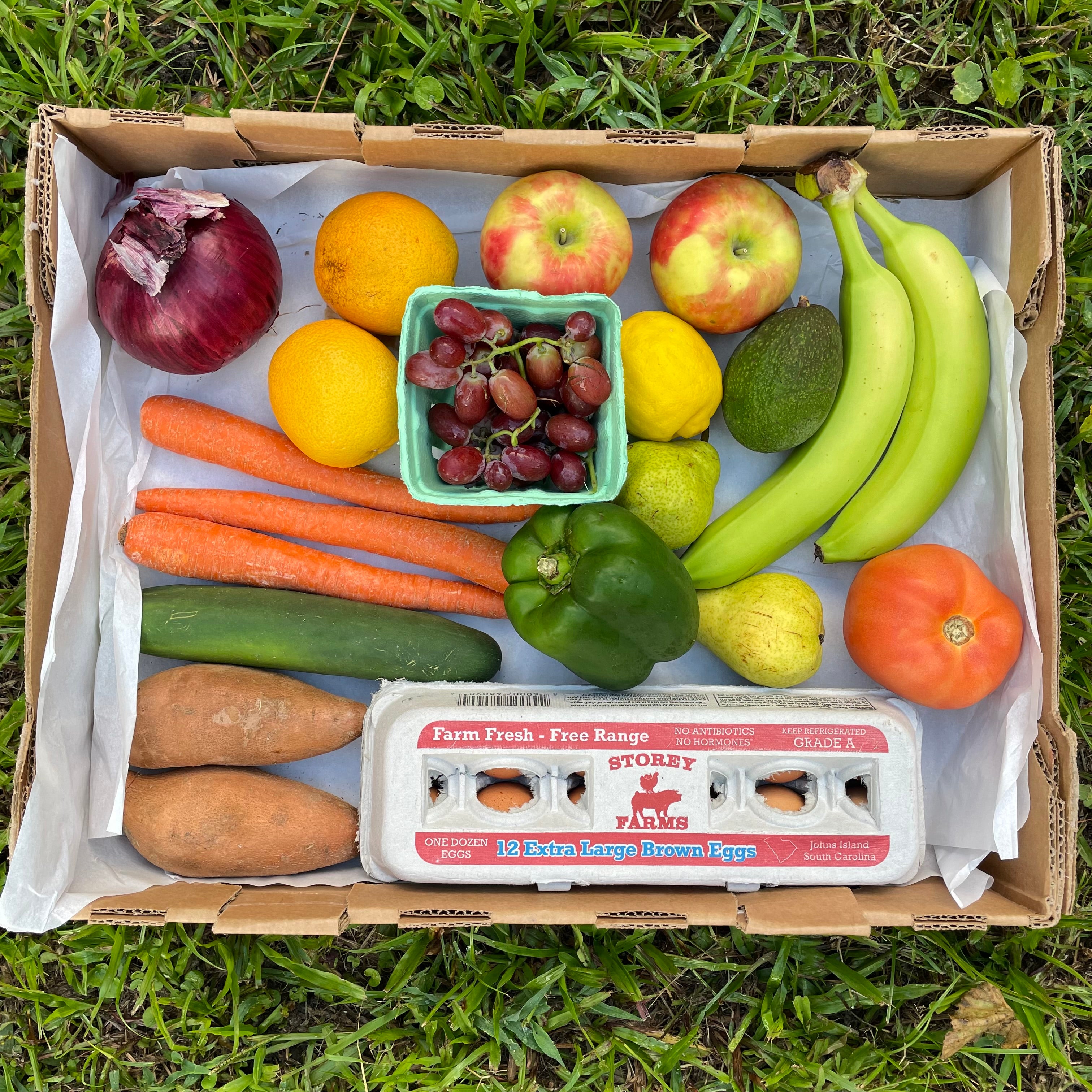 Produce Box - Small – Rainbow Packaging Corporation